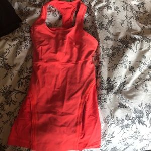 Coral Lululemon Tank Top